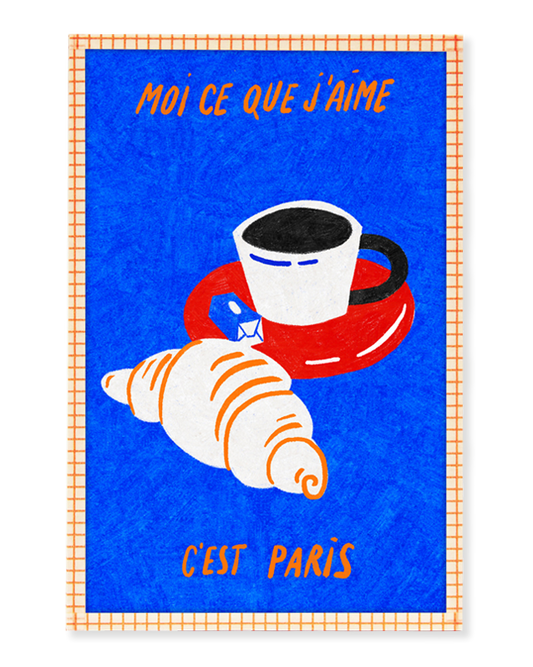 Lot Métro + Café + Tour eiffel
