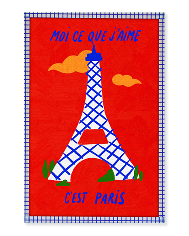 Lot Métro + Café + Tour eiffel