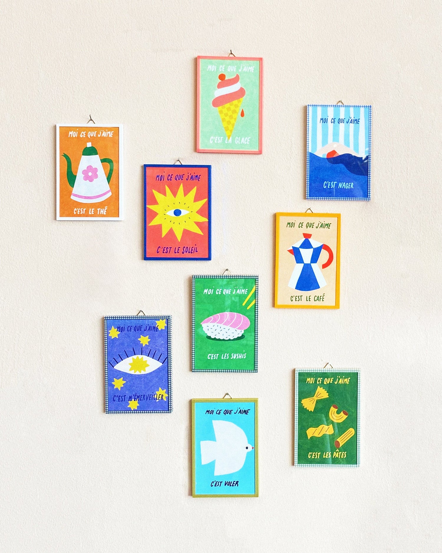 Illustrations encadrées