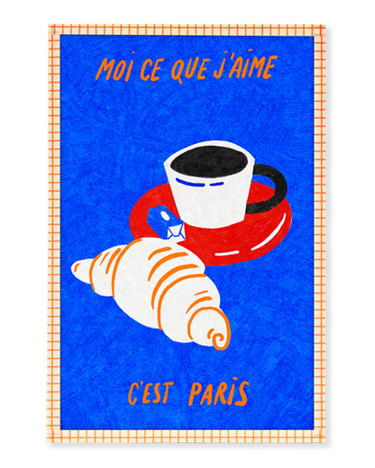 Lot Métro + Café + Tour eiffel