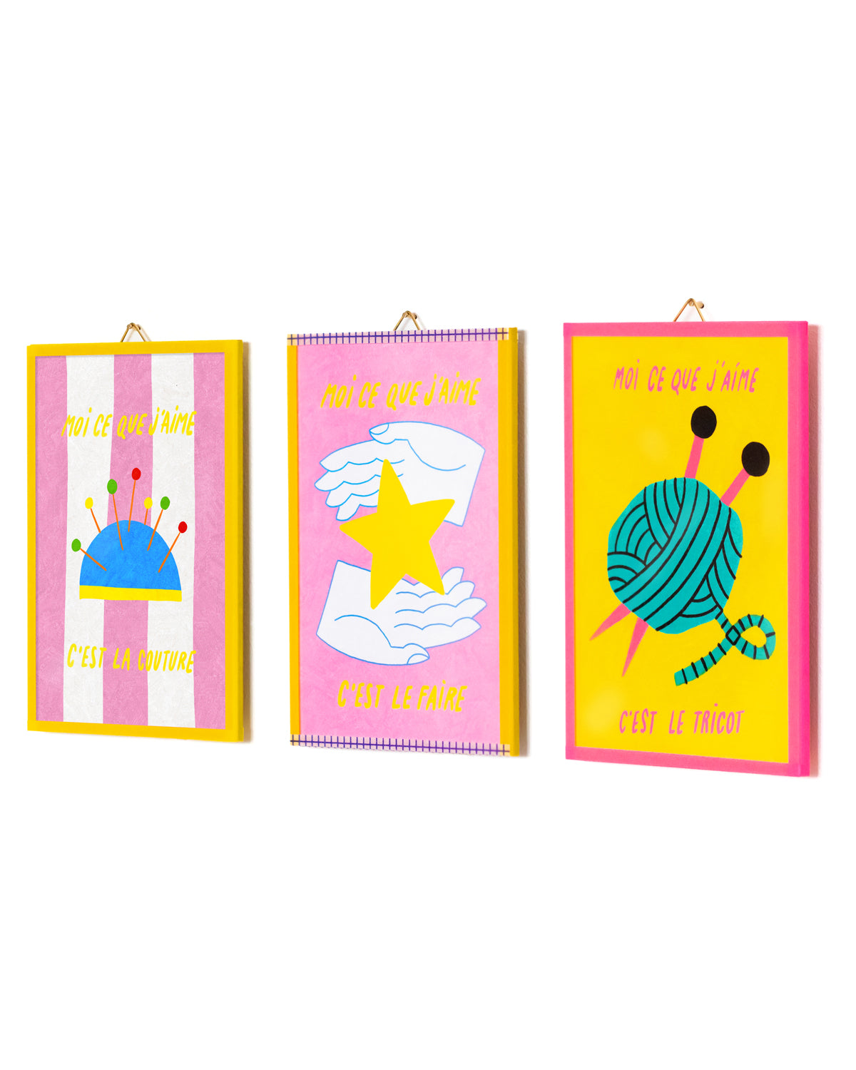 Lot Faire + couture + Tricot