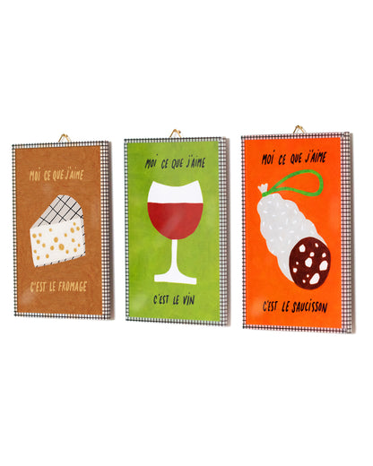 Lot Vin + Saucisson + Fromage