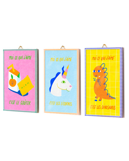 Lot Licorne + Gouter + Dinosaures