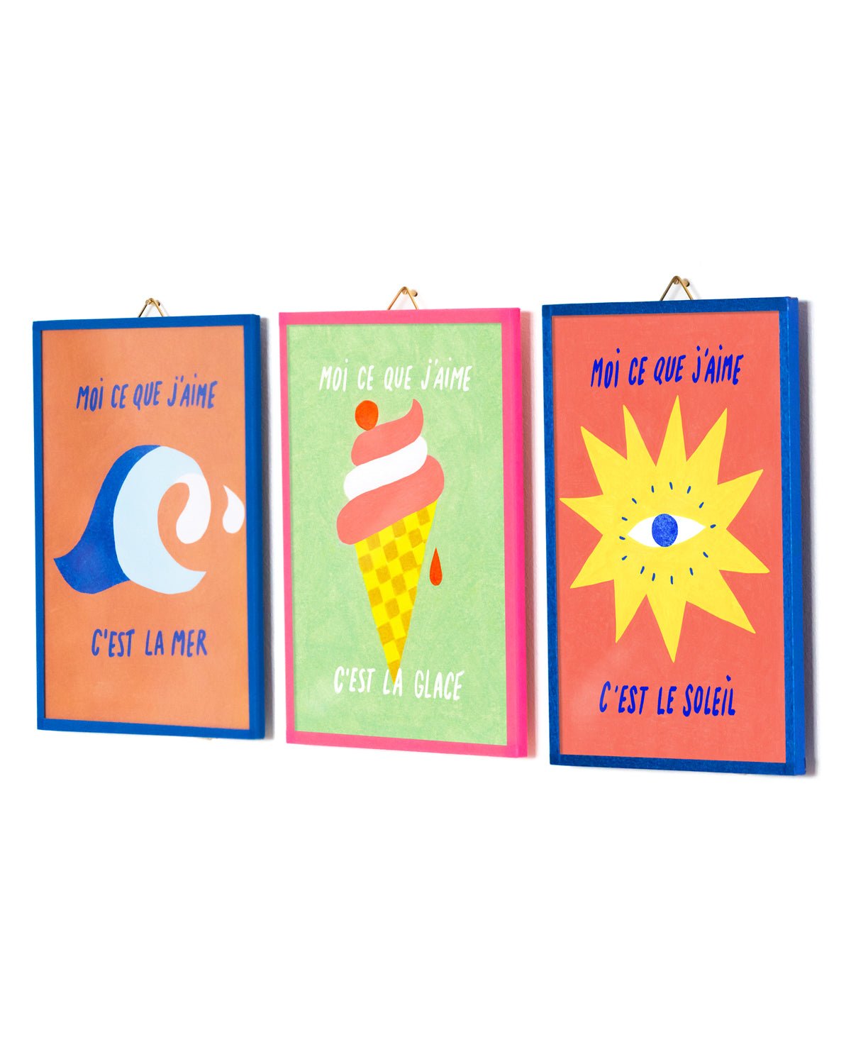 Lot Soleil + Glaces + Mer