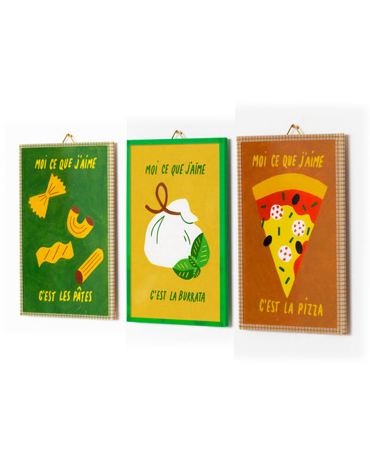 Lot Pâtes + Burrata + Pizza