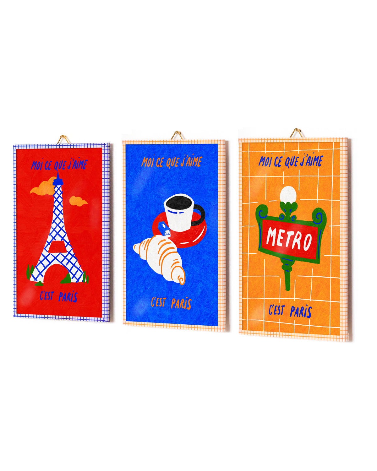 Lot Métro + Café + Tour eiffel